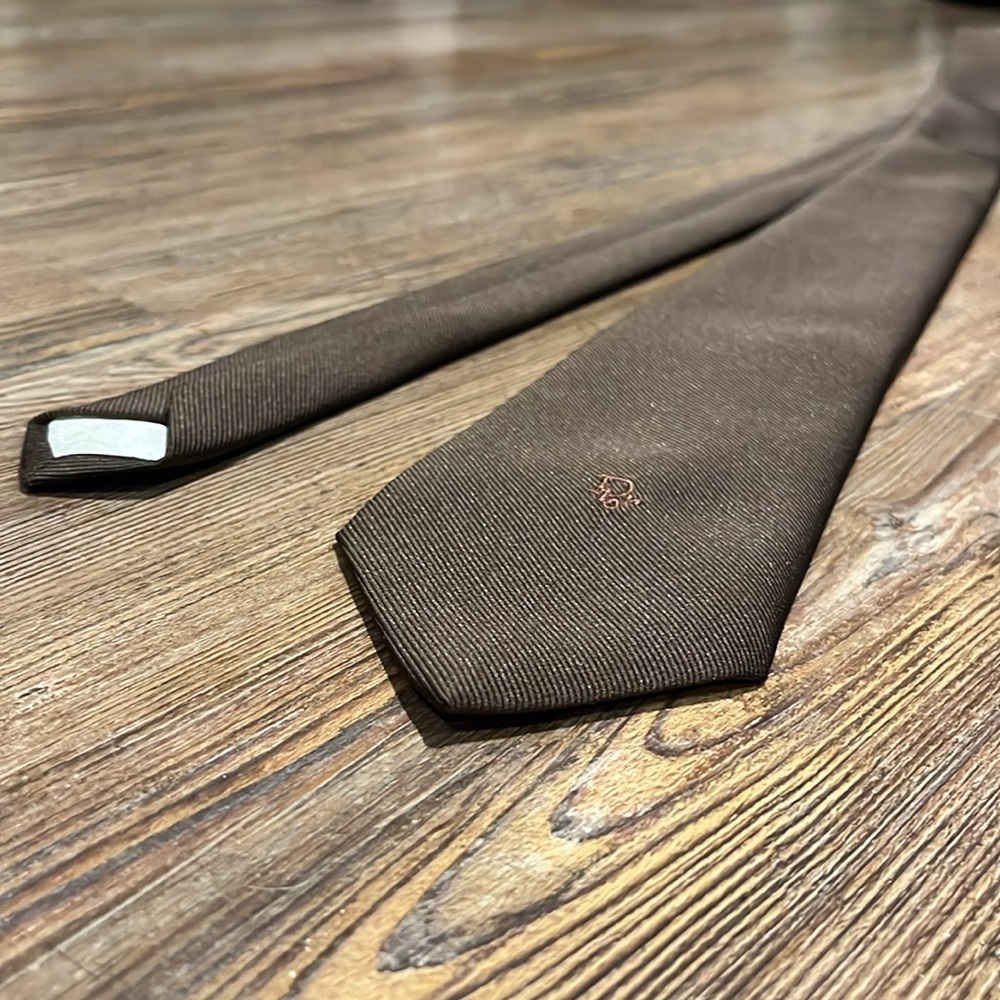 DIOR mens tie (brown)